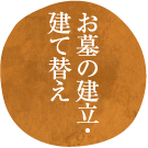 お墓の建立・建て替え