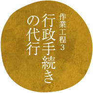 作業工程3行政手続きの代行
